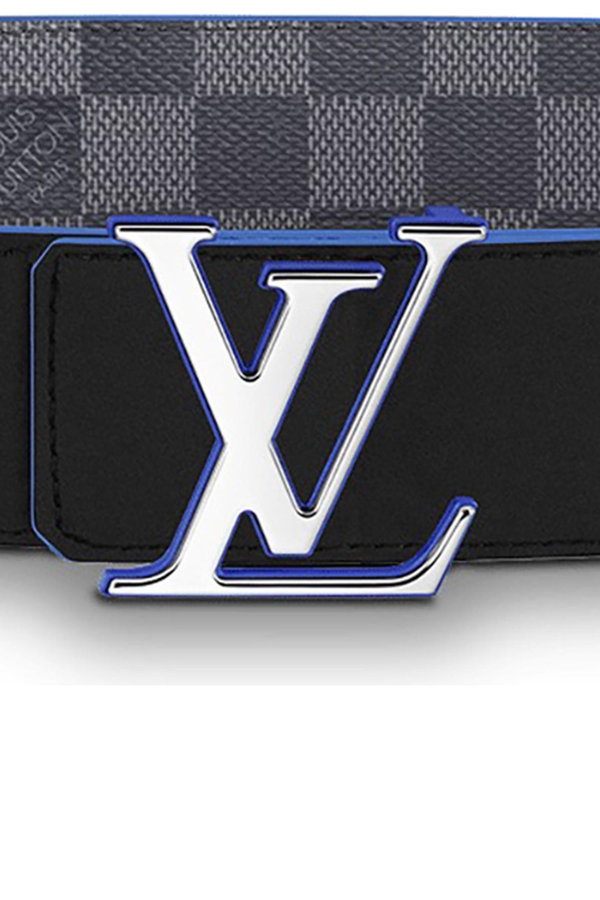 Louis Vuitton Damier Belt - Lv Initiales Belt Leather