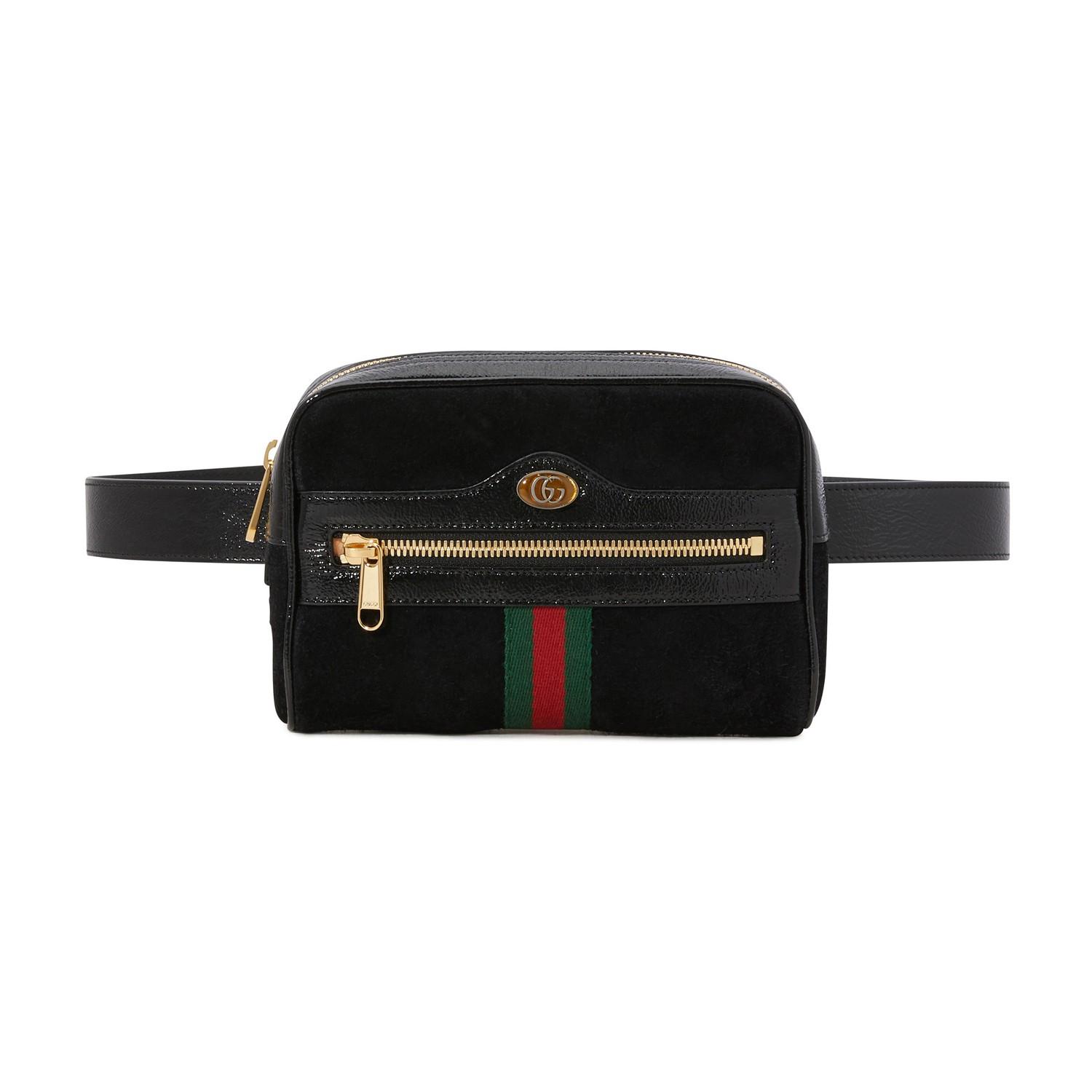 Gucci Ophidia Belt Bag in Black - Lyst
