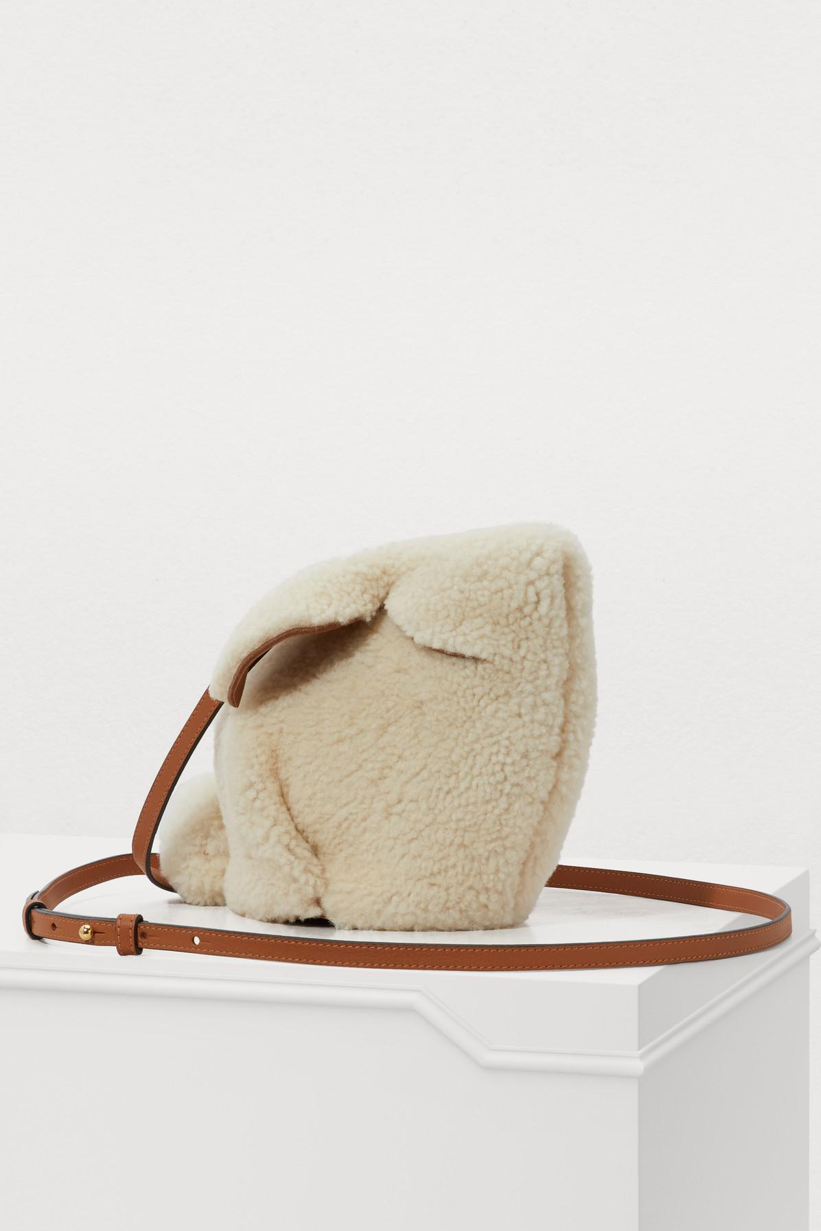 Loewe Bunny Mini Bag in Natural | Lyst