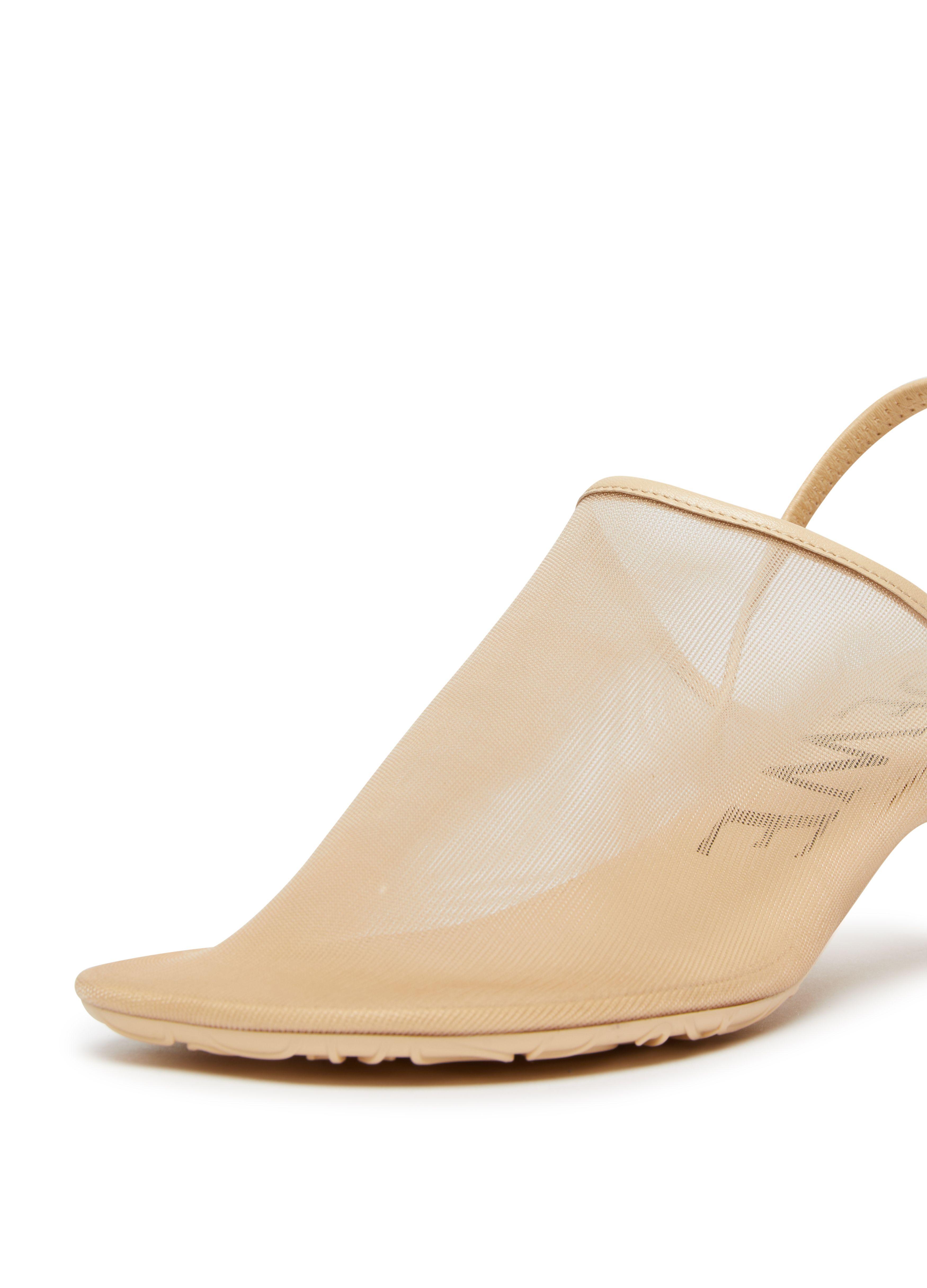 【LOEWE】PETAL MESH SLING-BACK MULE 45◆LLSP379X01 Women's Petal mesh sling-back mule 45 | LOEWE | 24S