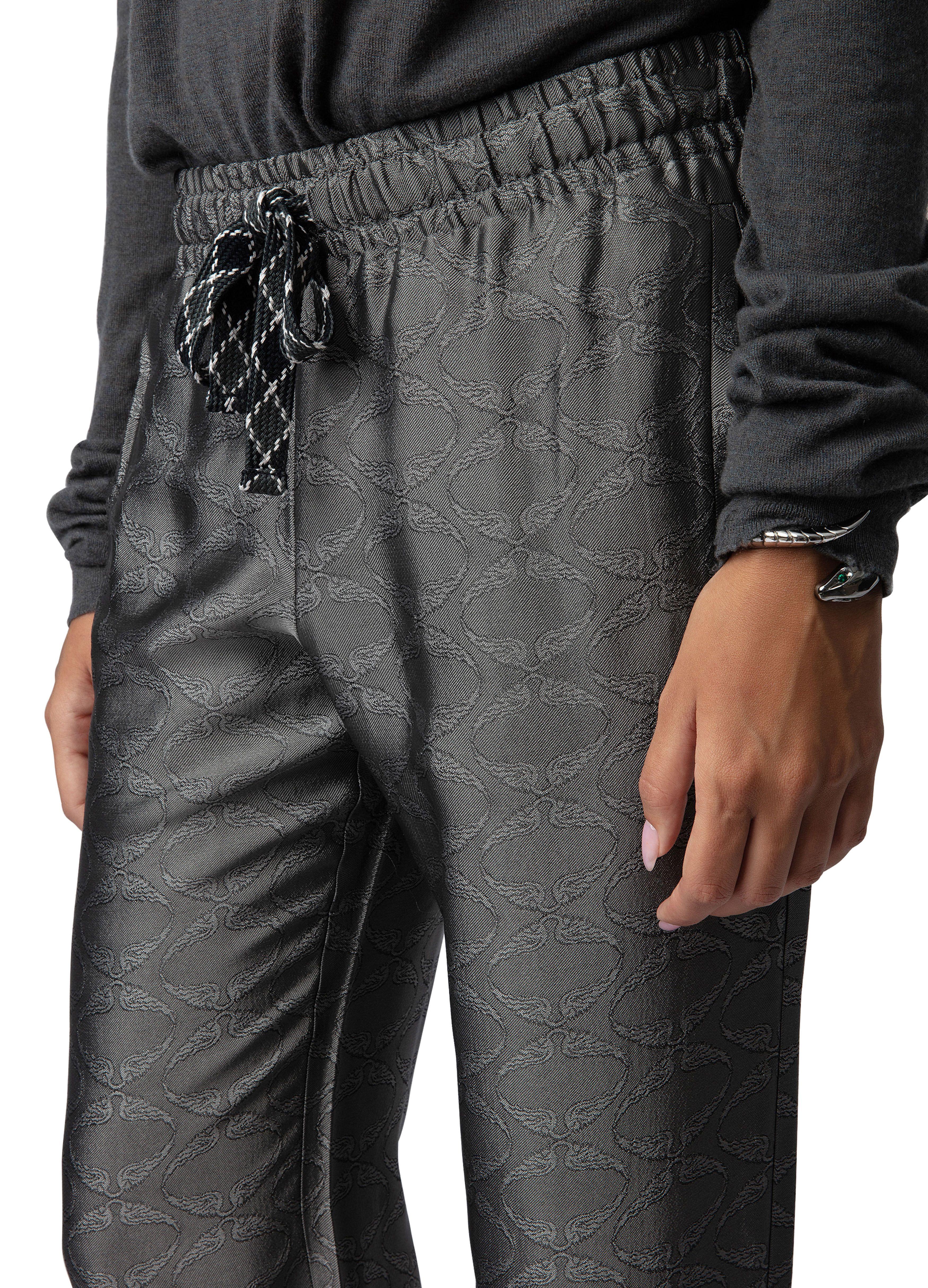 Pantalon Zadig & Voltaire Jacquard Brodé - Taille 38 - Neuf Avec étiquettes - été/printemps