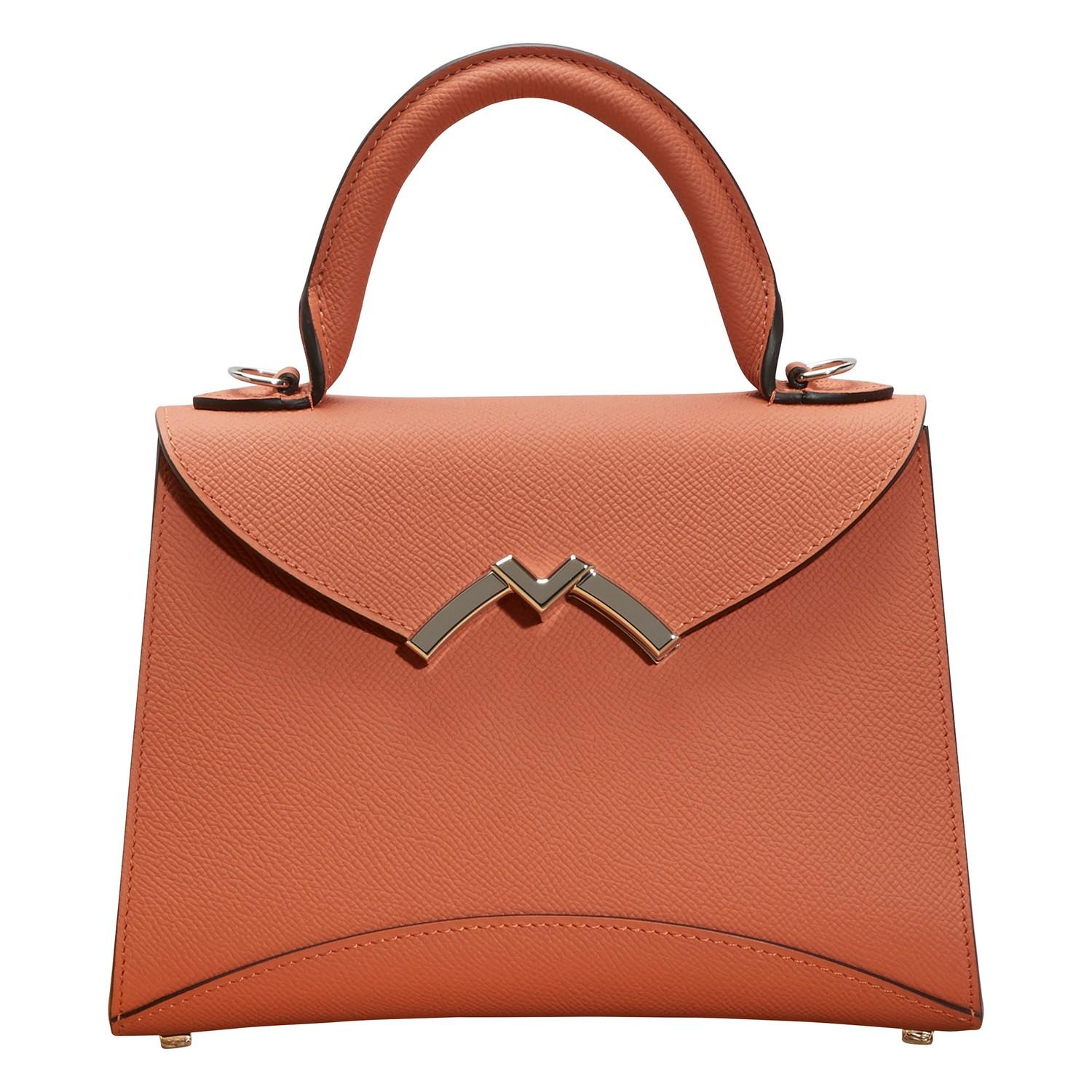 Gabrielle leather handbag Moynat Paris Black in Leather - 33339082