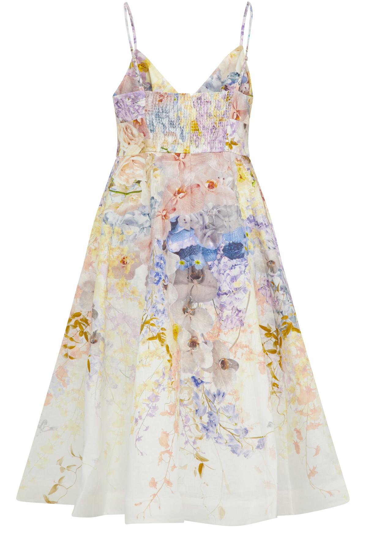 Zimmermann Rhythmic Picnic Dress in White Lyst