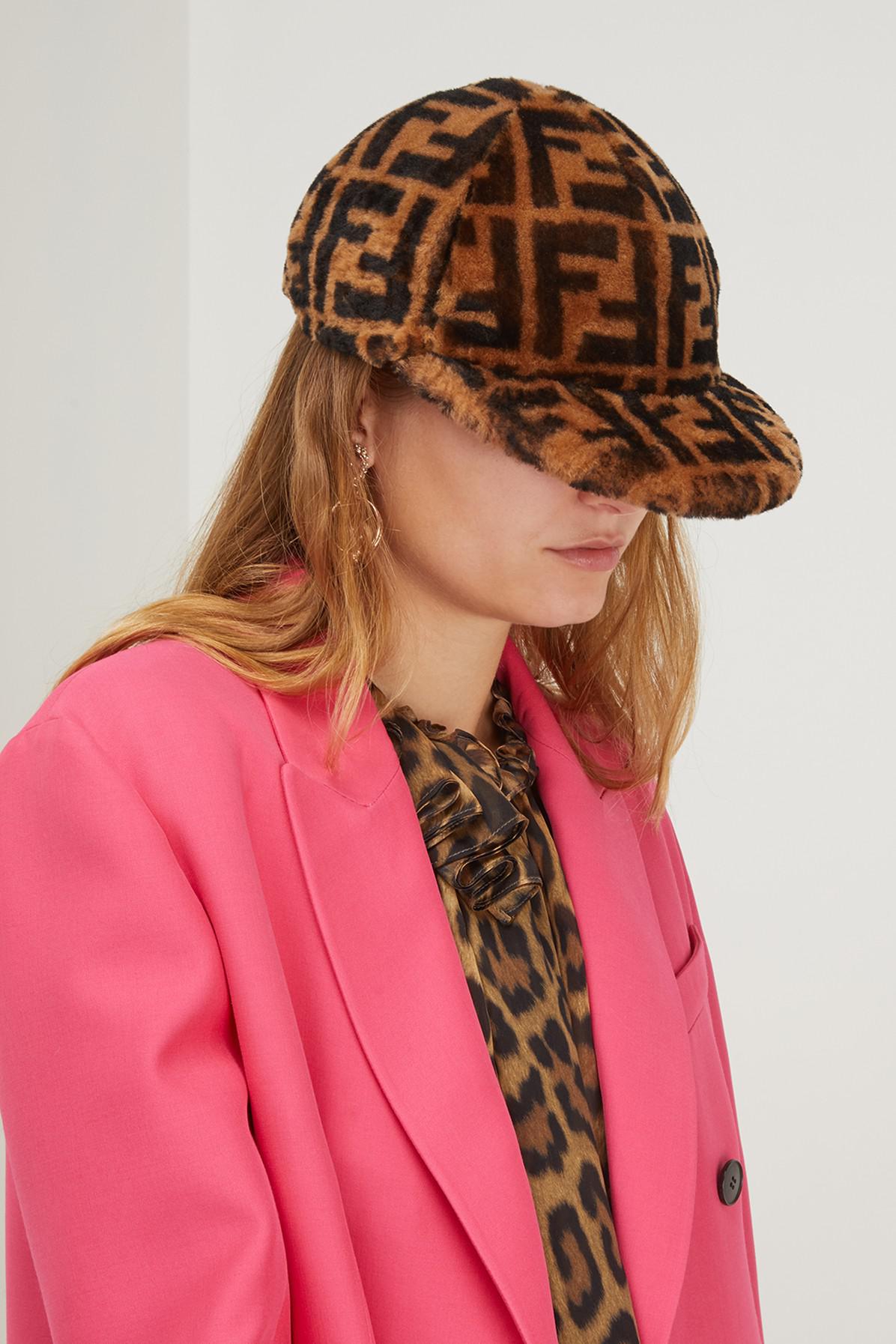 fendi mink hat