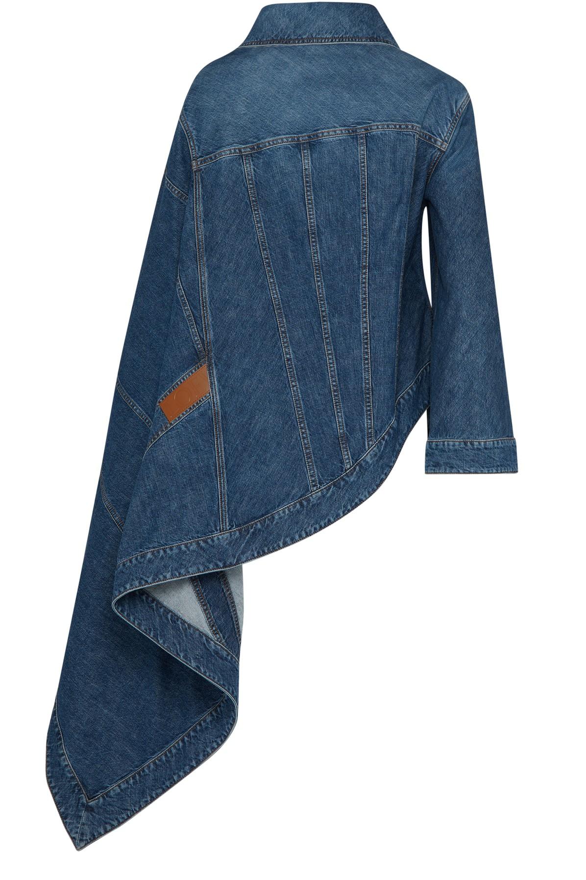 Workwear jacket in denim Denim Blue/Light Denim Blue - LOEWE