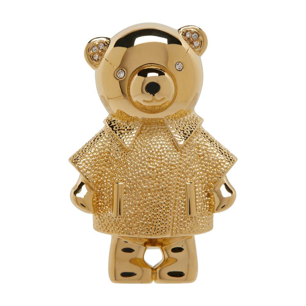 【関税込み】Max Mara ゴールド Shiny Bear ブローチ 関税込み】Max Mara ゴールド Shiny Bear ブローチ (Max Mara
