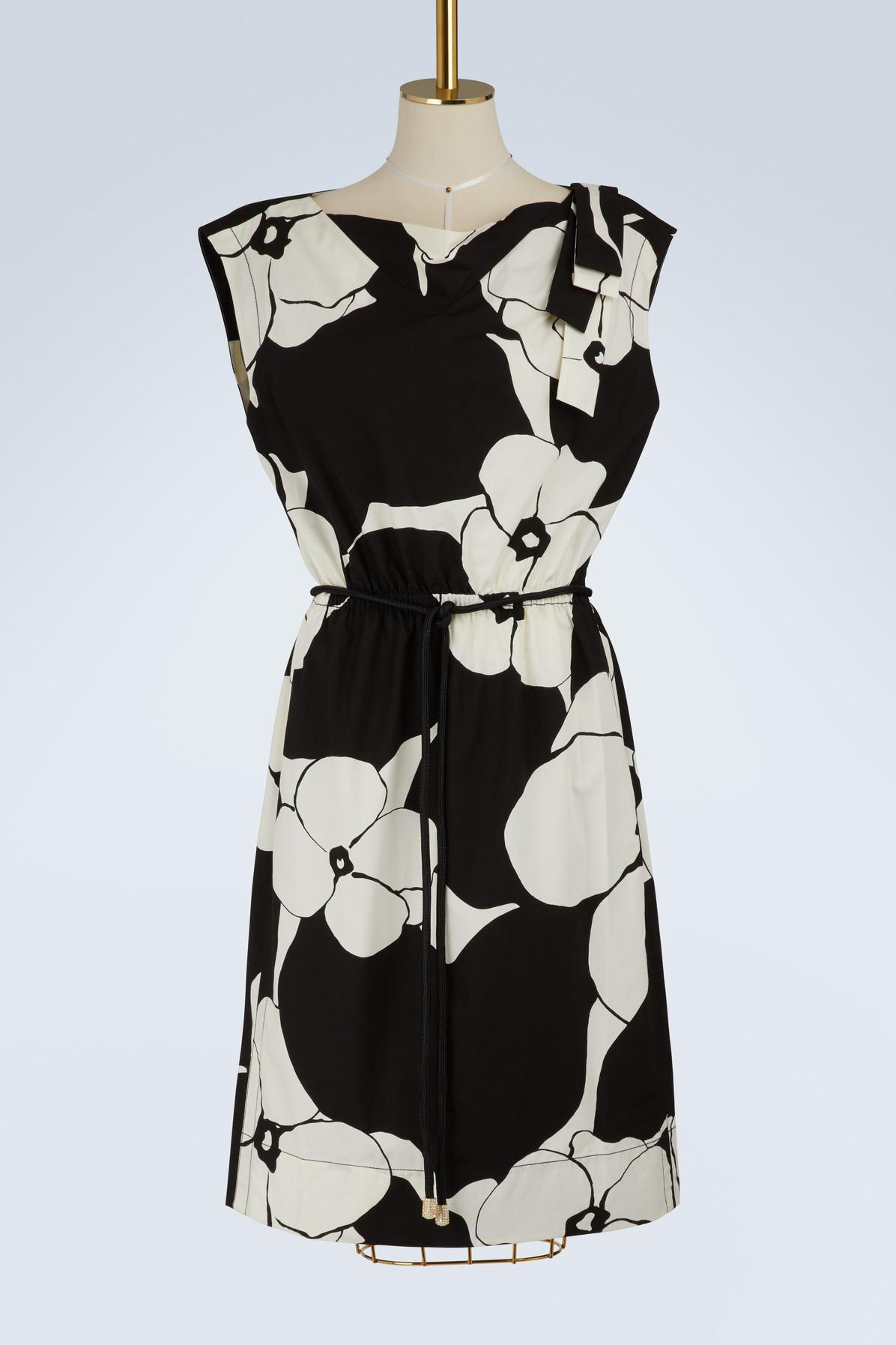 marc jacobs black and white dress