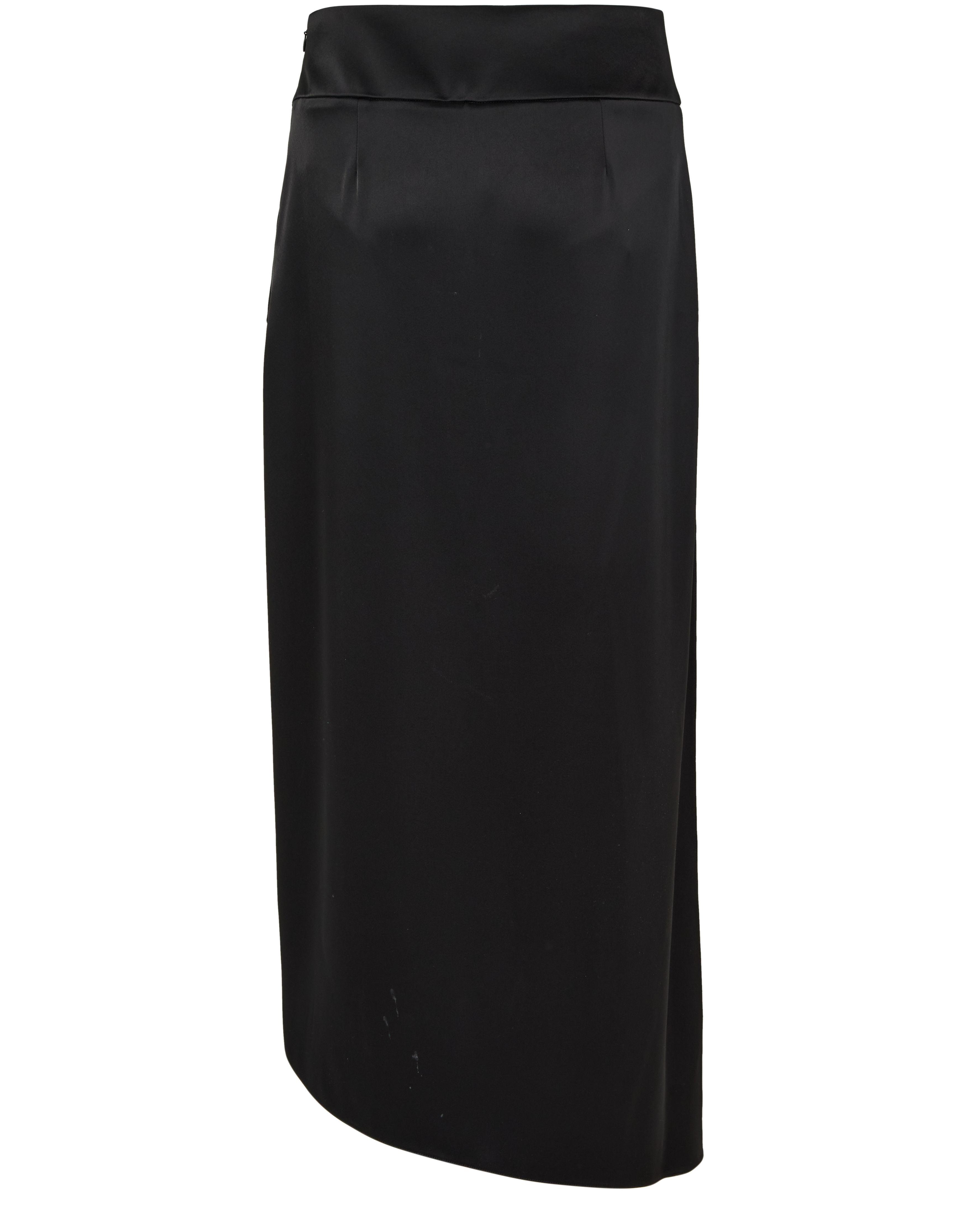 スカート COURREGES \"INFINITY HERITAGE\" SATIN LONG SKIRT Women's Infinity Heritage satin skirt | COURREGES | 24S