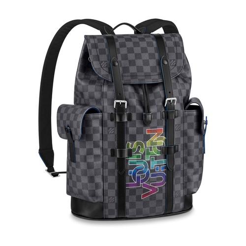louis vuitton backpack rainbow