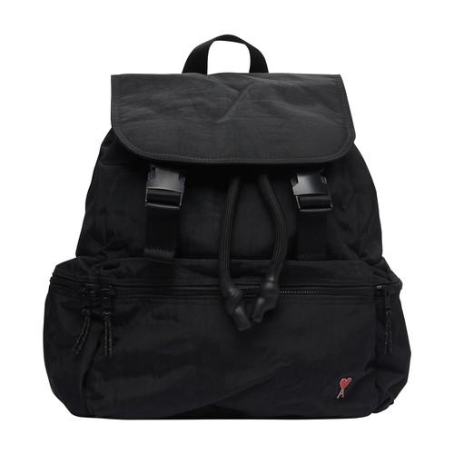 Ami Paris Adc Backpack in Black for Men | Lyst
