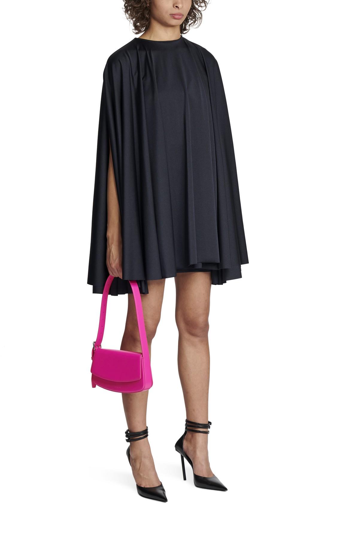 Balenciaga Flip Cape Mini Dress in 