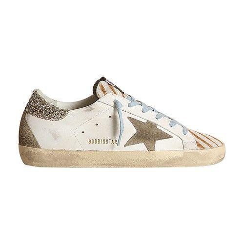 Golden Goose Super-star Classic With Spur Sneakers in White | Lyst