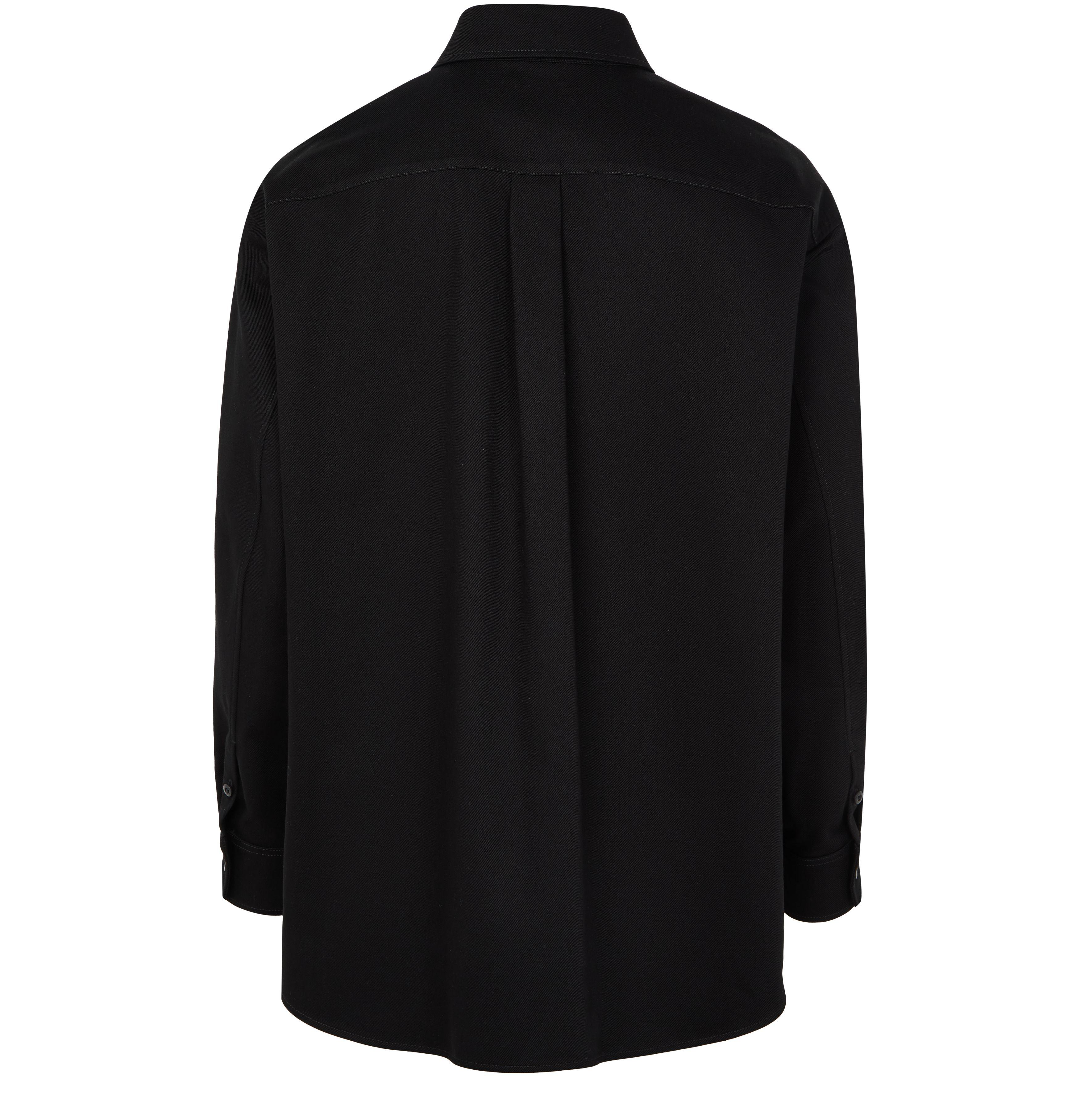 Lemaire Big Shirt in Black for Men | Lyst