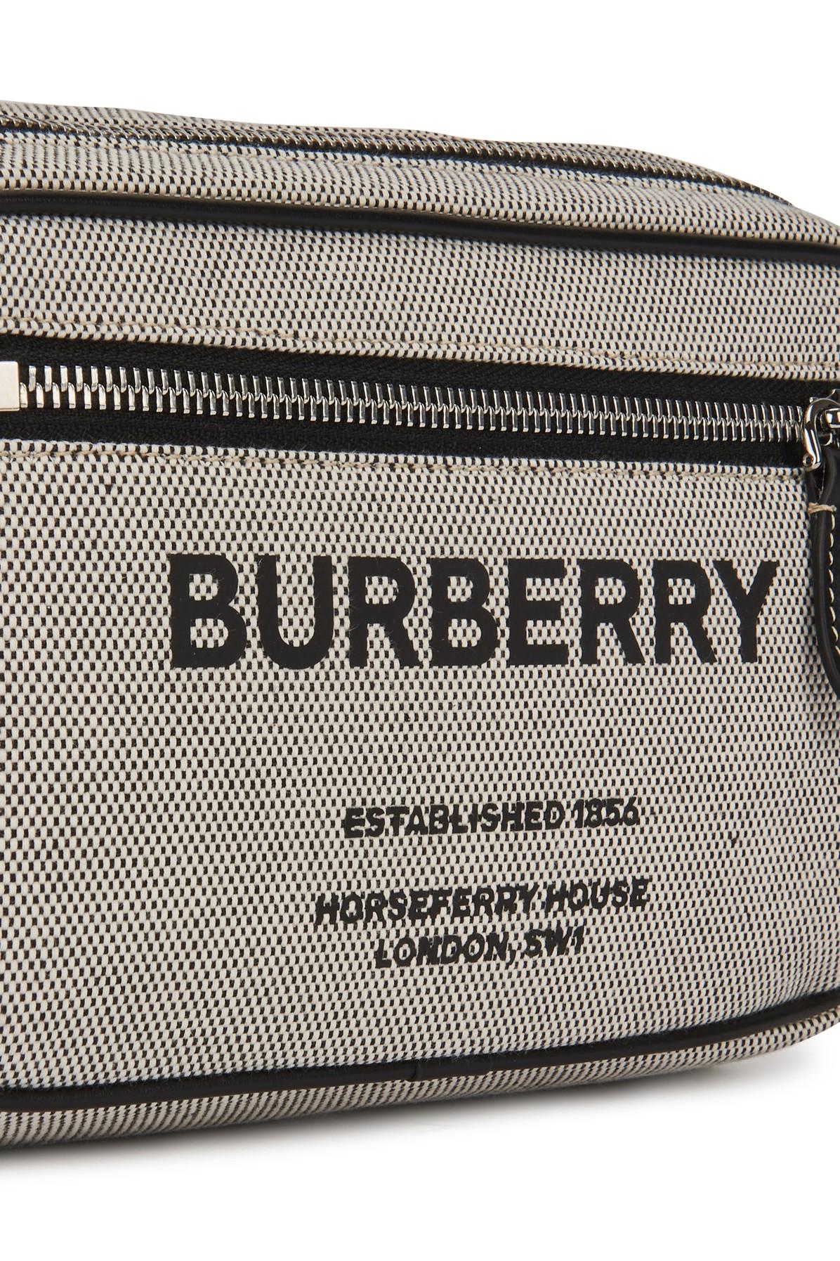 Burberry Belt Bag in Black for Men - Lyst