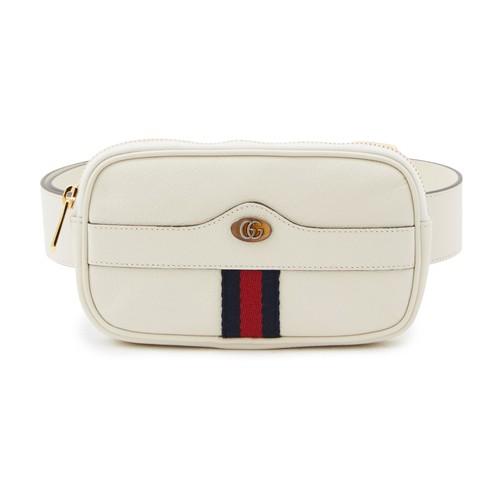 Gucci Ophidia Belt Bag in White (Black) - Lyst