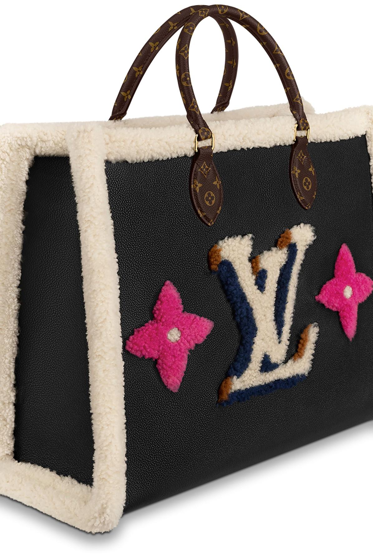 Louis+Vuitton+OnTheGo+Tote+GM+Blue+Canvas for sale online