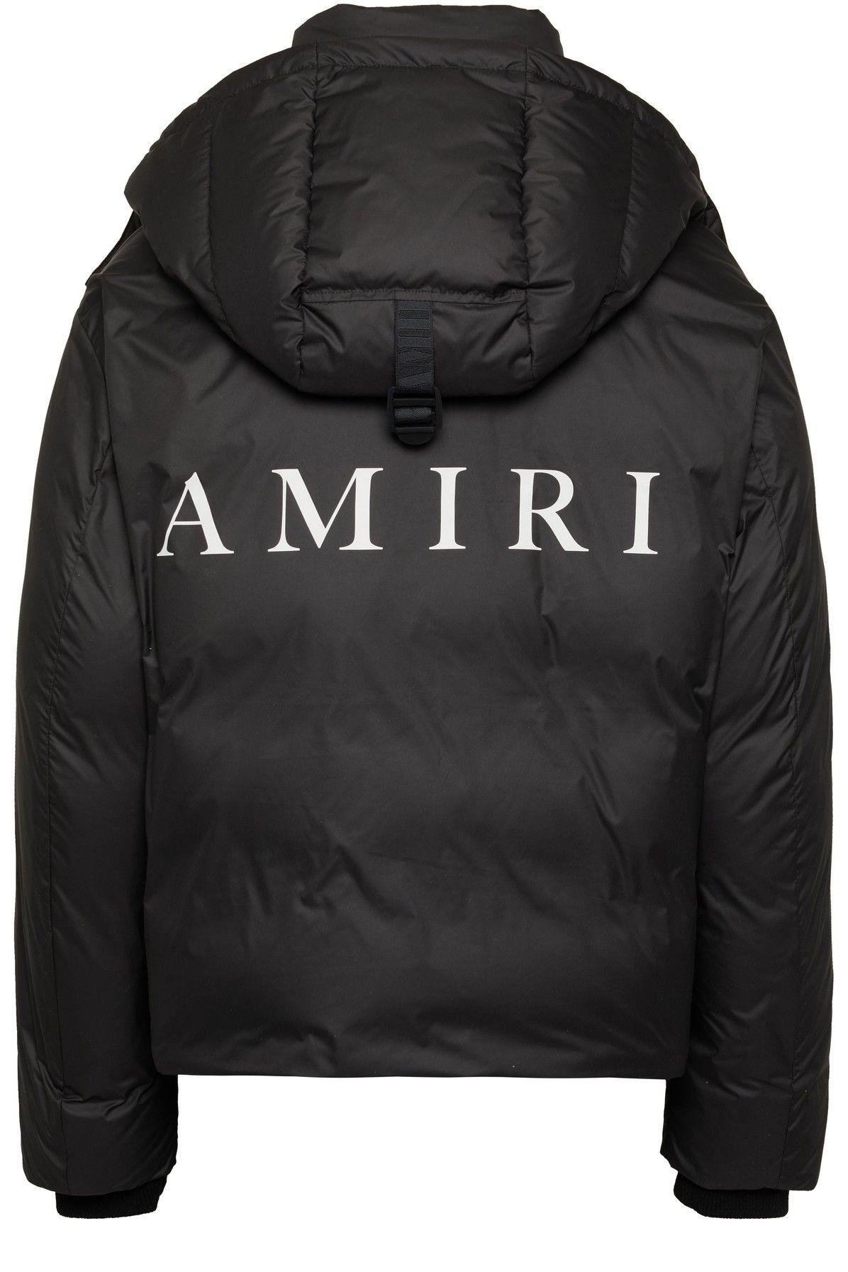 Amiri Hooded Down Puffer Jacket in Black for Men | Lyst