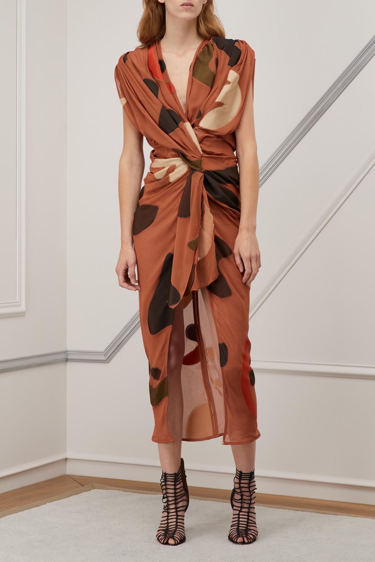 jacquemus la robe henri print dress