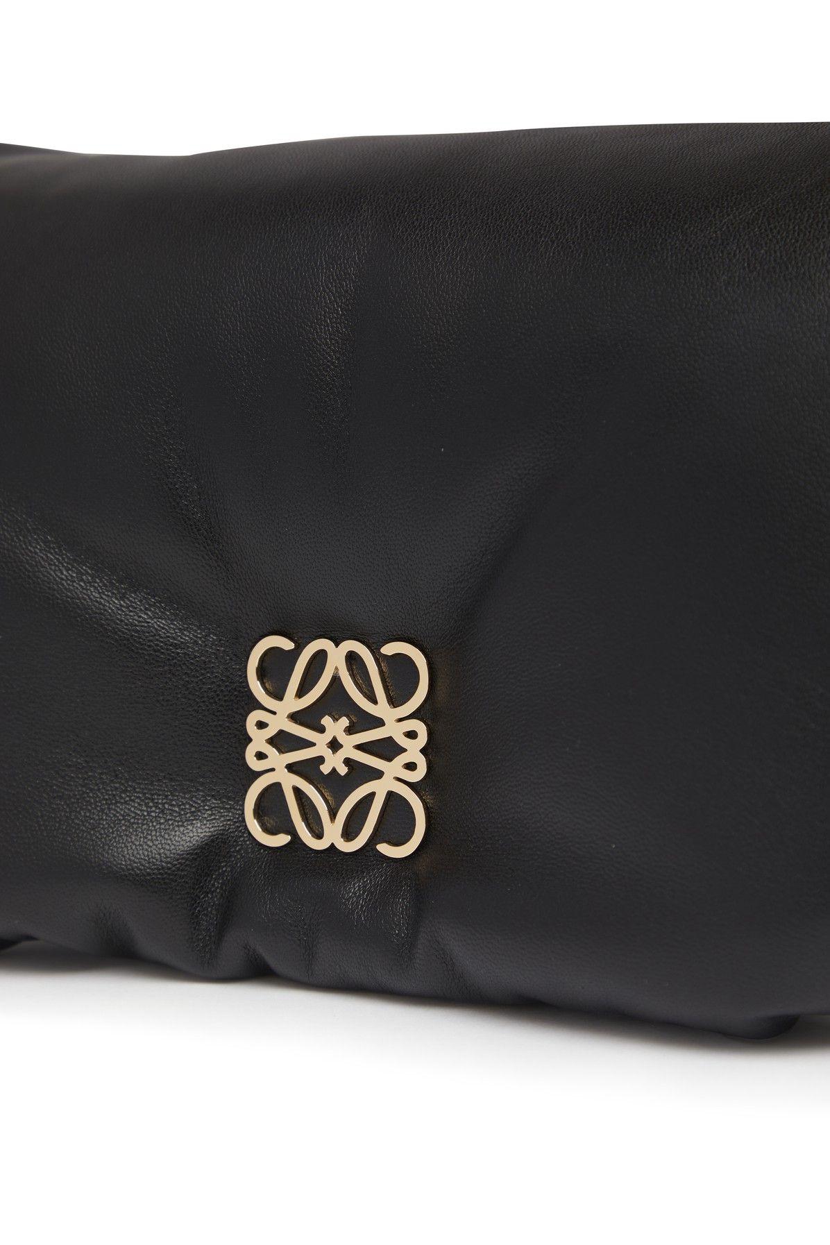 LOEWE Puffer Goya mini embellished padded leather down shoulder bag