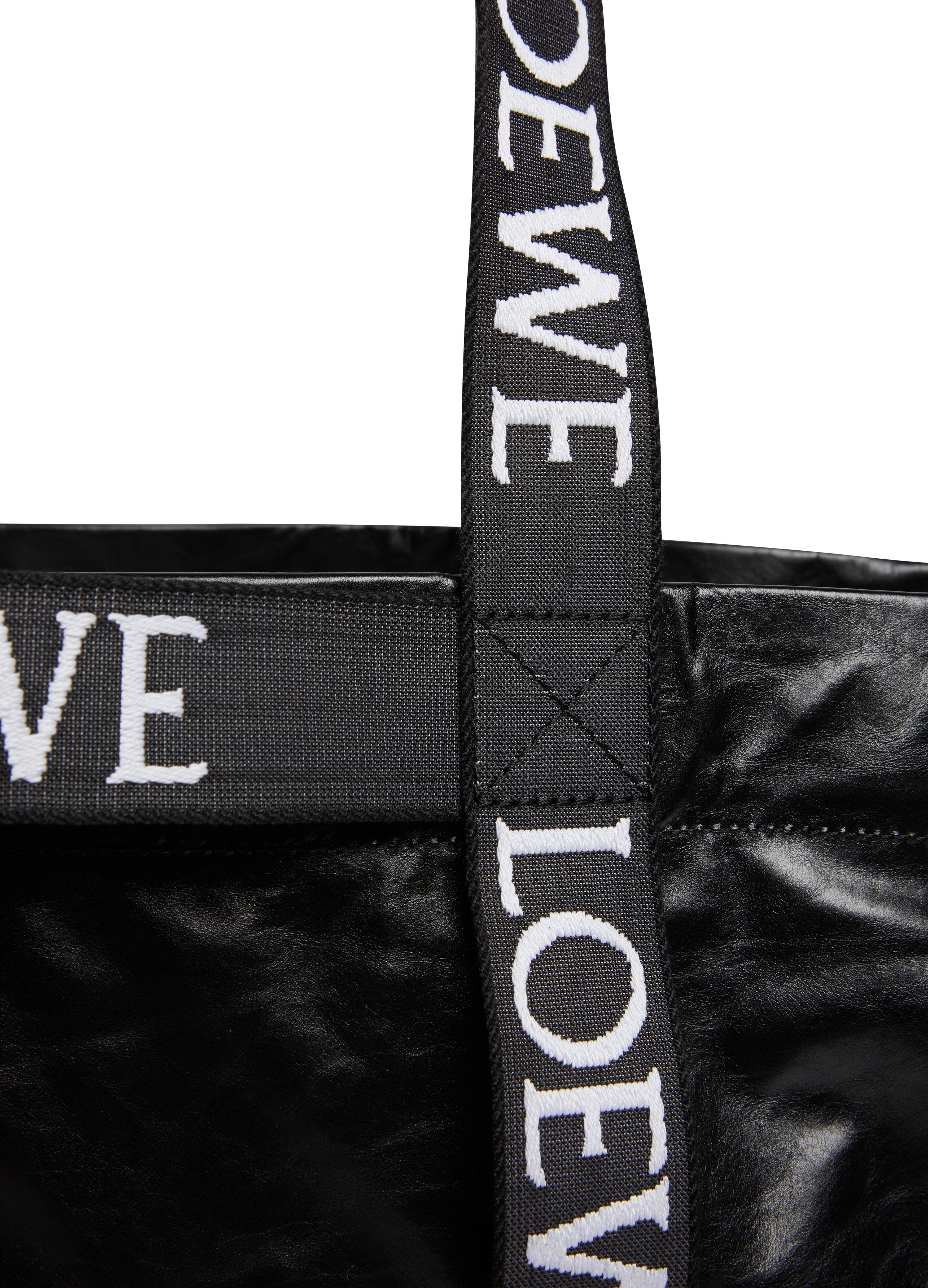 Loewe Fold Shopper in Black for Men | Lyst