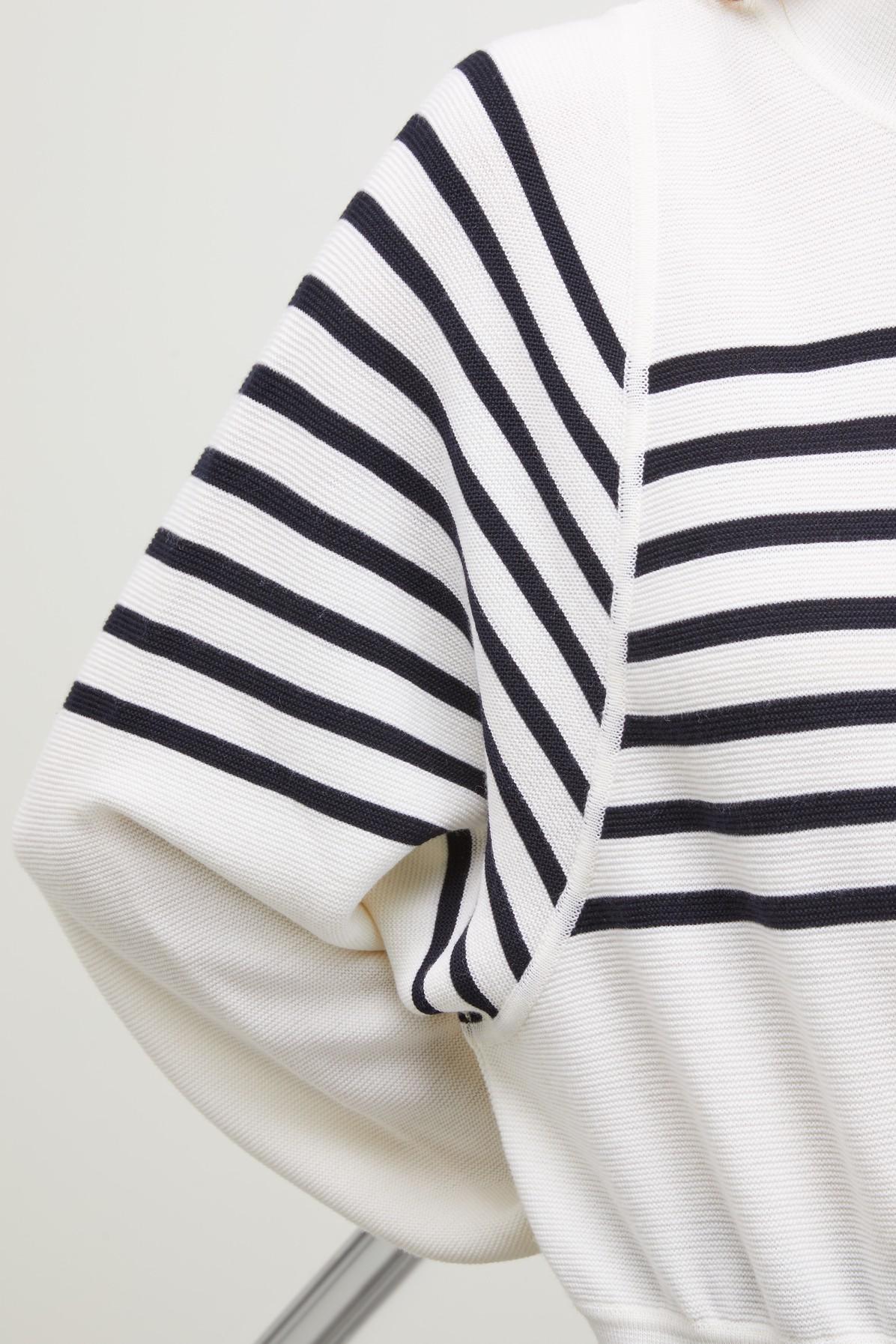 molli breton sweater with deep armholes milk