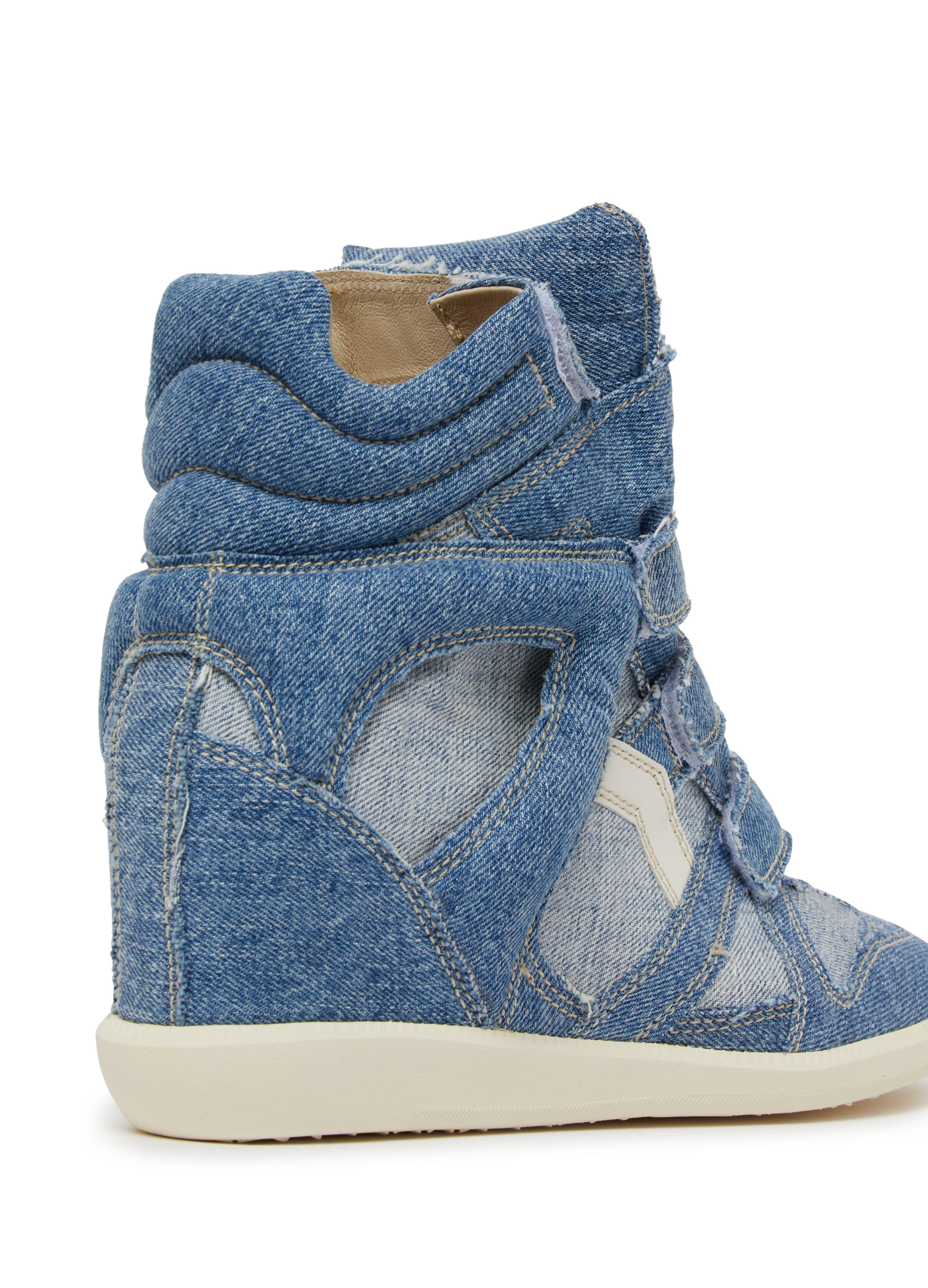 Isabel Marant Bekett Sneakers in Blue Lyst Canada