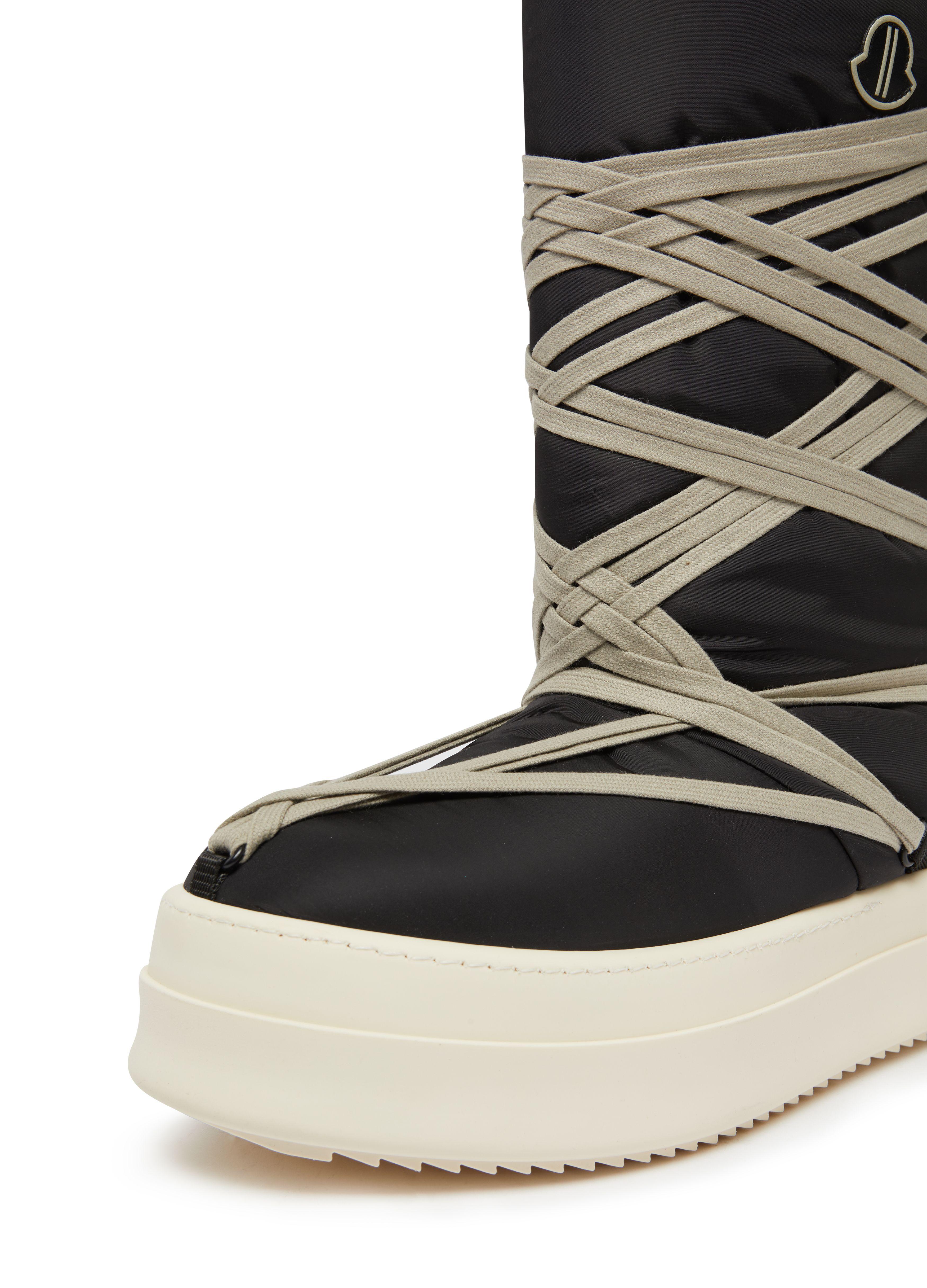Rick Owens Moncler X Big Rocks Boots In Black for Men | Lyst