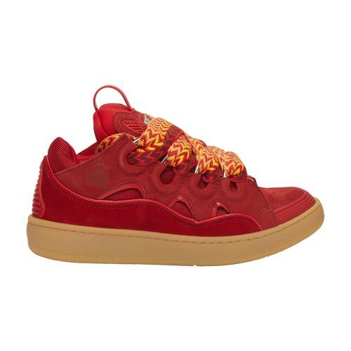 Lanvin Curb Sneakers in Red for Men | Lyst