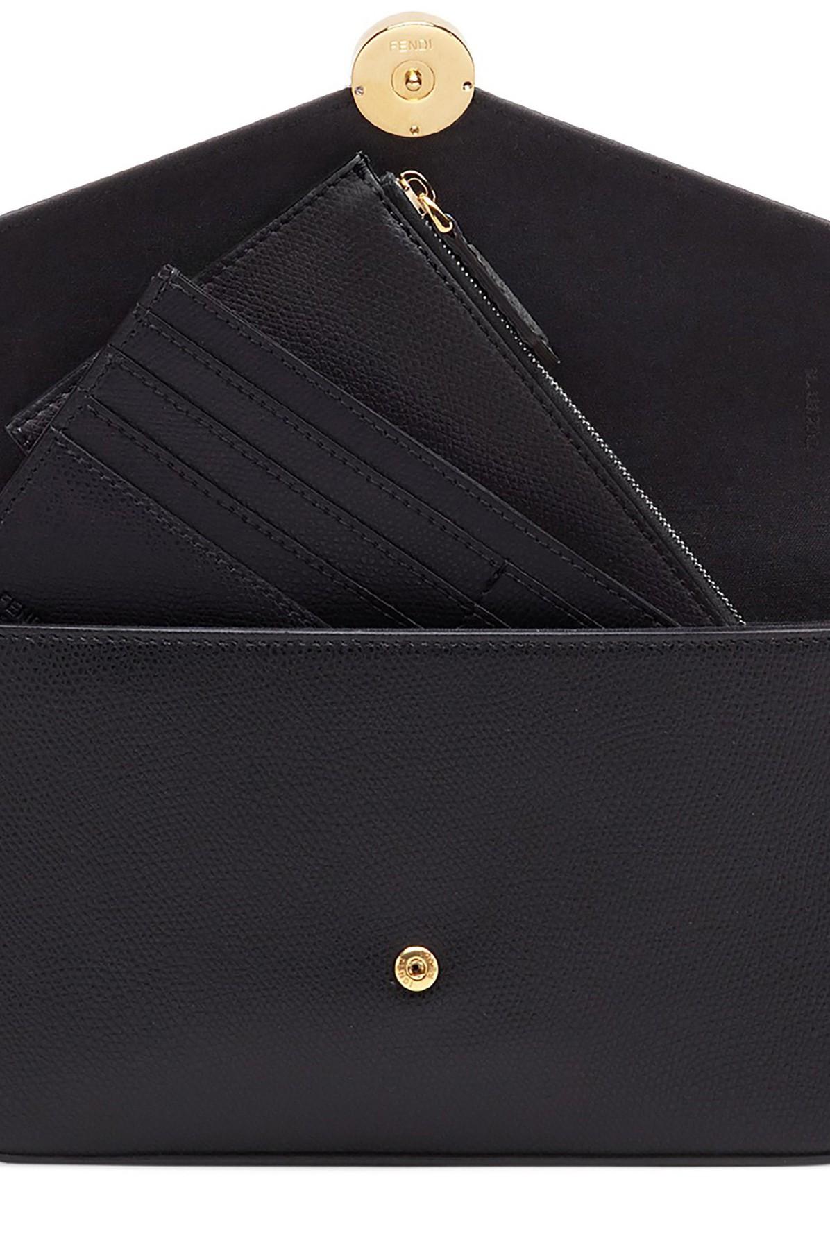 Fendi wallet on chain with pouches sale