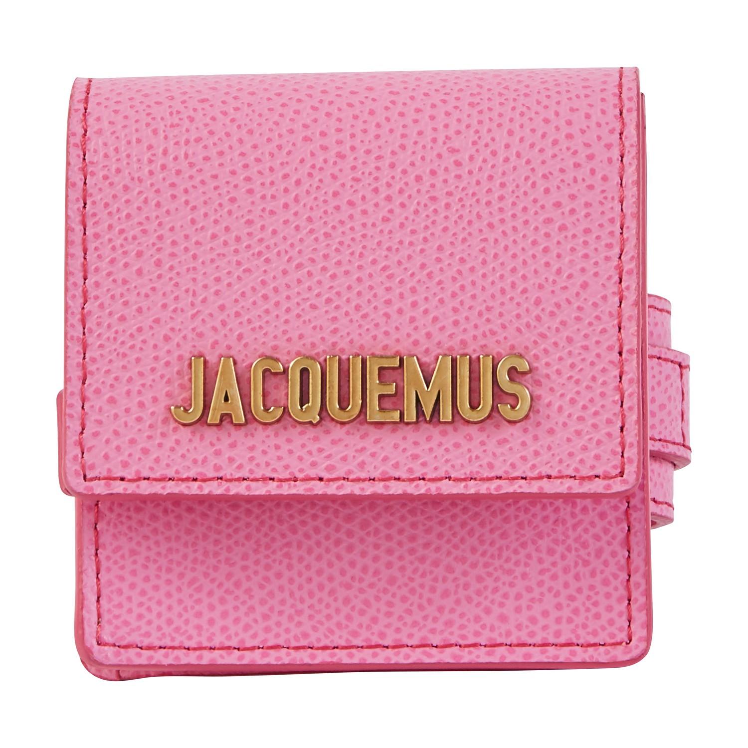 Jacquemus Leather Bracelet Bag in Pink | Lyst