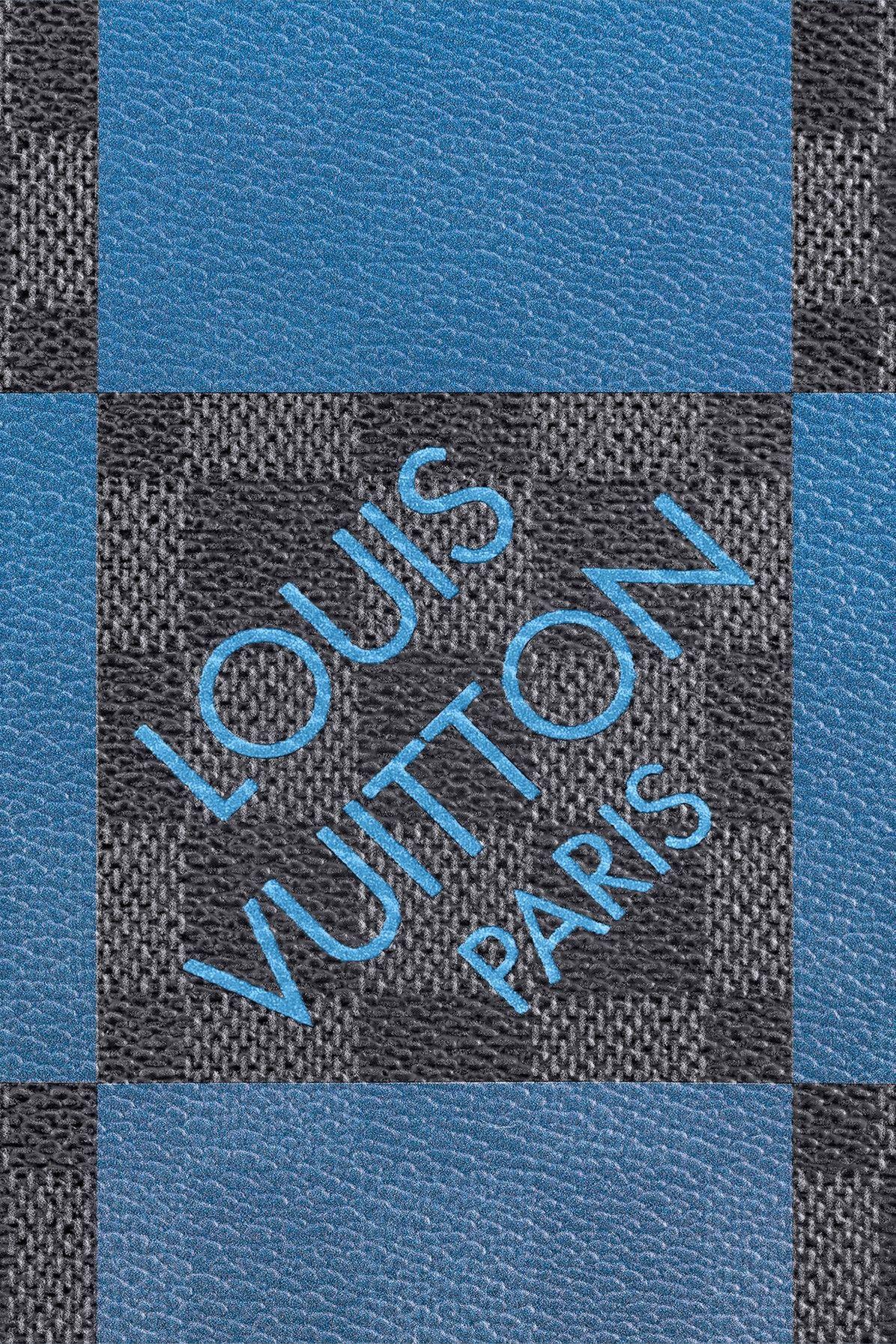 Louis Vuitton Brown, Pattern Print Giant Damier Bear Horizon 55
