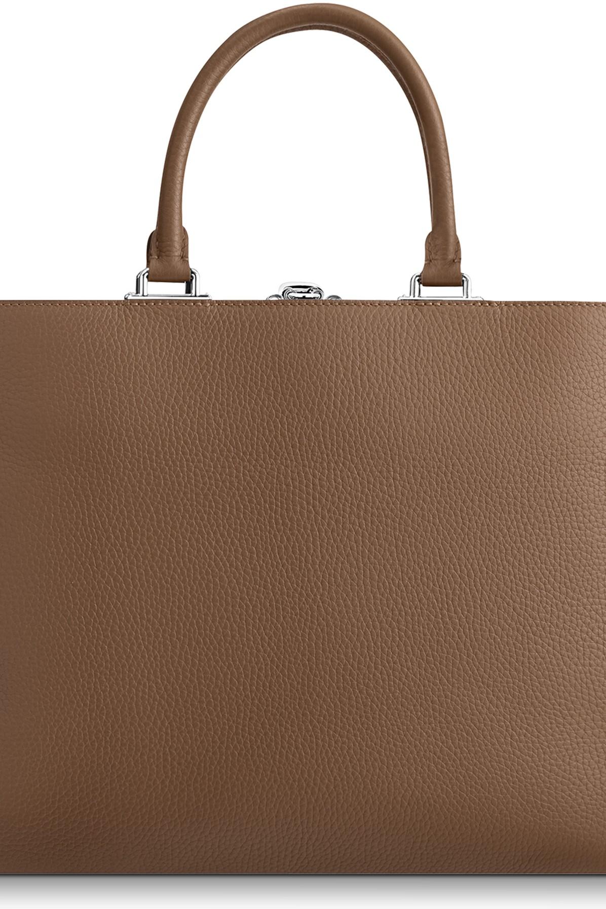 Louis Vuitton Havane Taurillon Leather Armand Briefcase Bag Louis