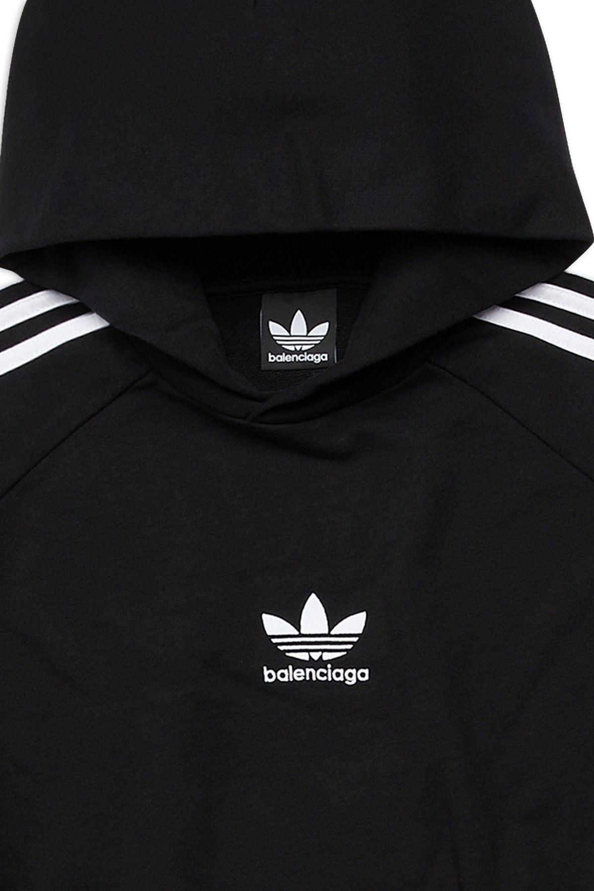 Balenciaga / Adidas - Hoodie Large Fit in Black for Men | Lyst