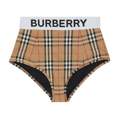 Burberry Tessa Print Panties in Brown
