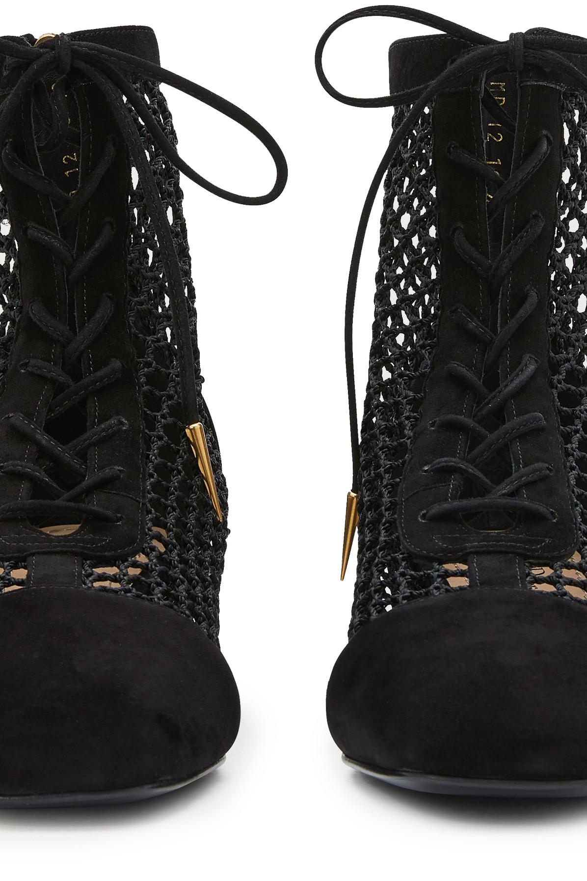 Dior Naughtily-D 3cm Mesh Ankle Boot 41 at 1stDibs