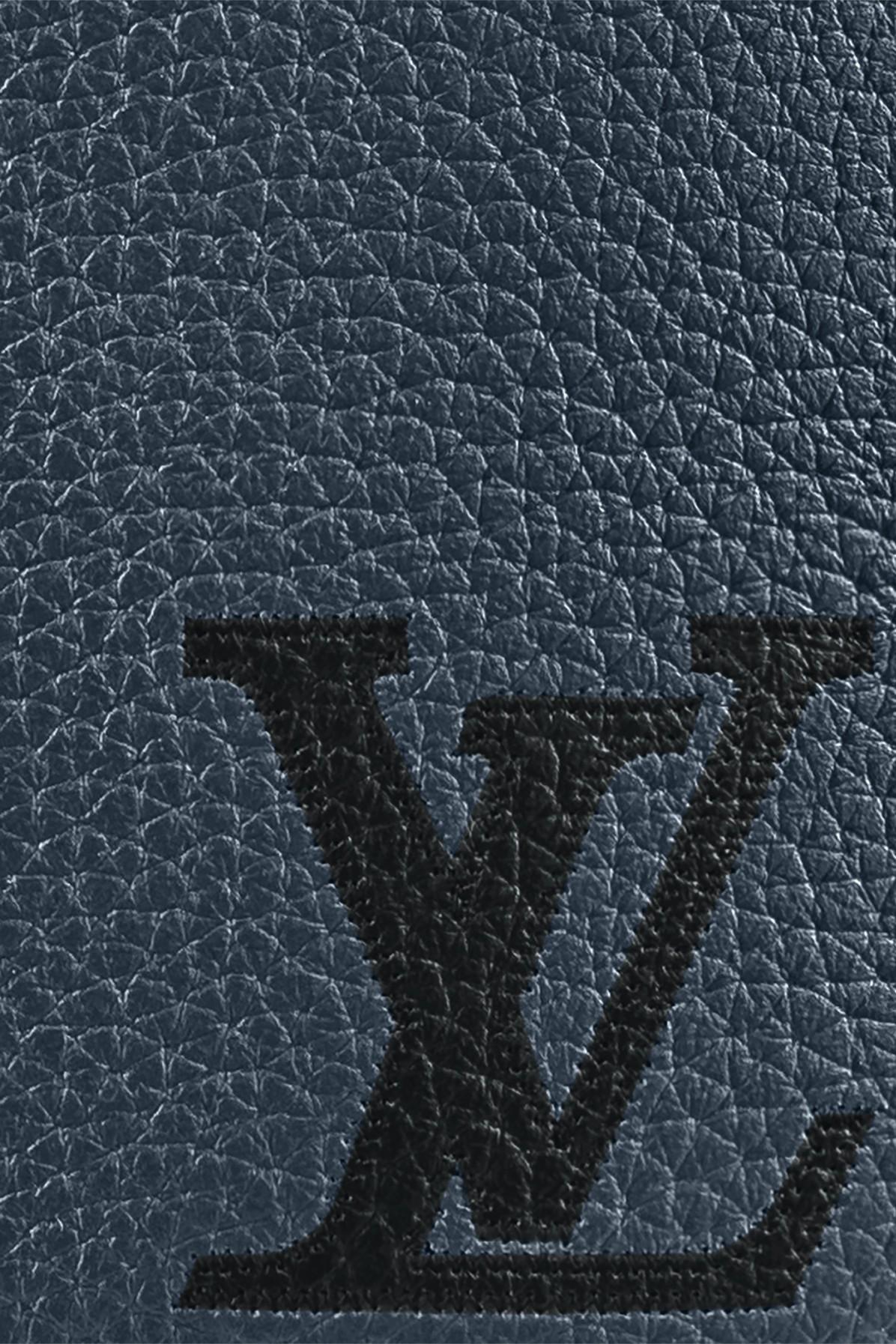Louis Vuitton - Danube Slim borsa tracolla uomo epi blue navy