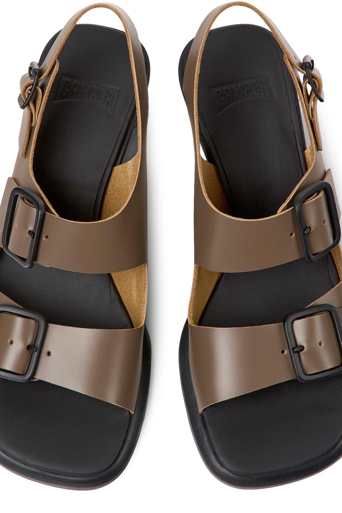 Camper Dina Sandals Mid-length in Brown | Lyst