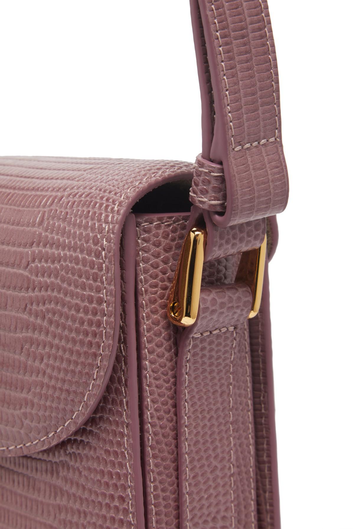 Purple A.P.C Leather Small Grace Bag in Parma Womens Bags Shoulder bags 