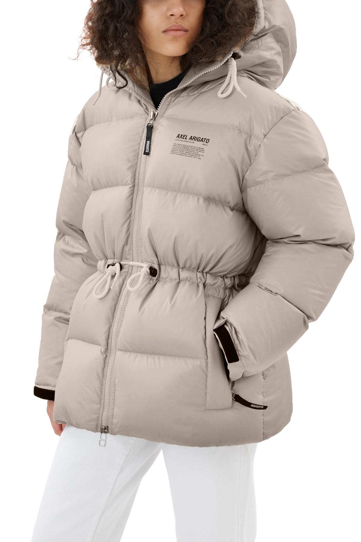 Axel Arigato Rhode Down Jacket in Natural | Lyst