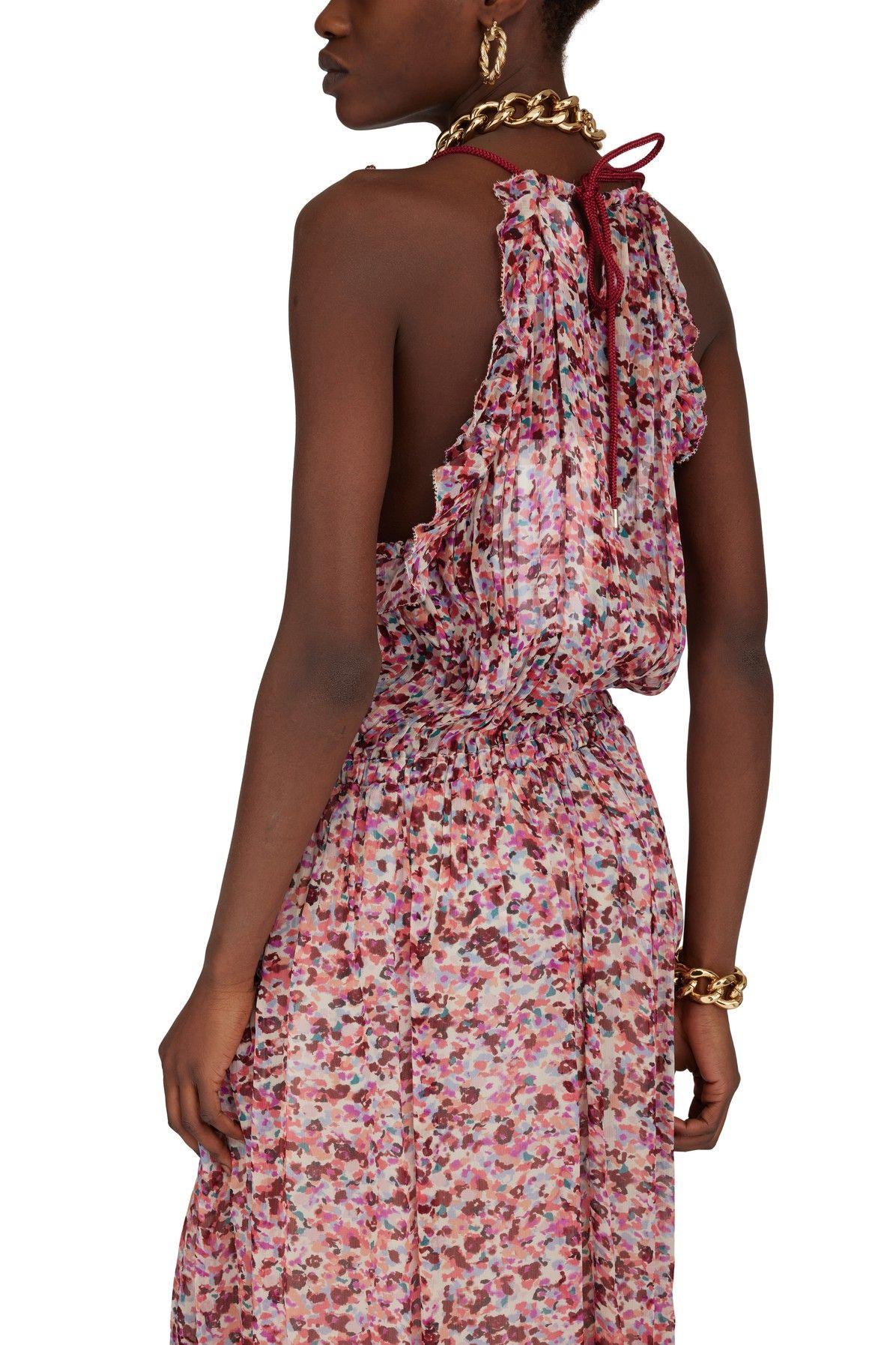 MARANT ETOILE Fadelo Midi Dress in Purple Lyst
