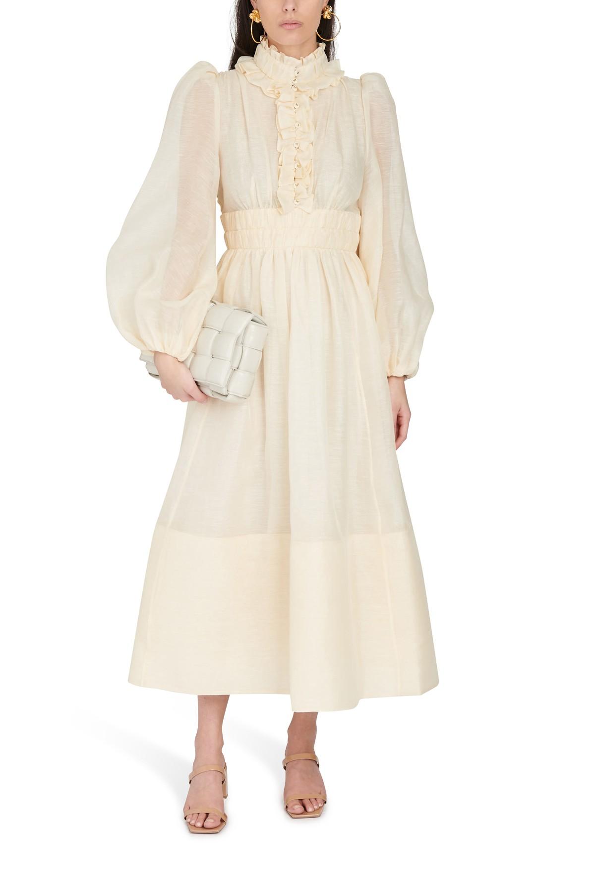 Zimmermann Botanica Dress in Natural | Lyst