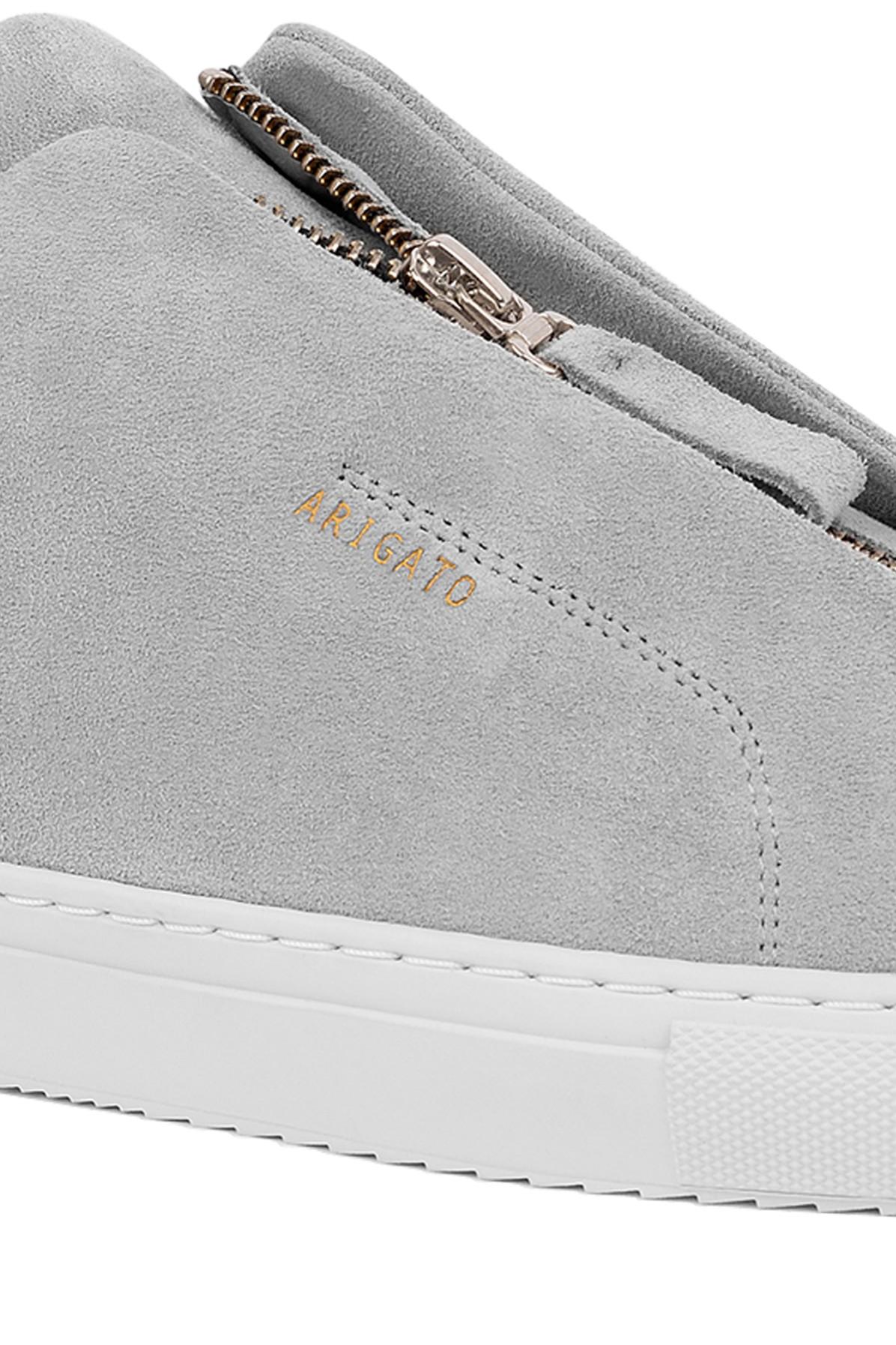 Axel Arigato Clean 90 Zip Sneaker in Gray for Men | Lyst