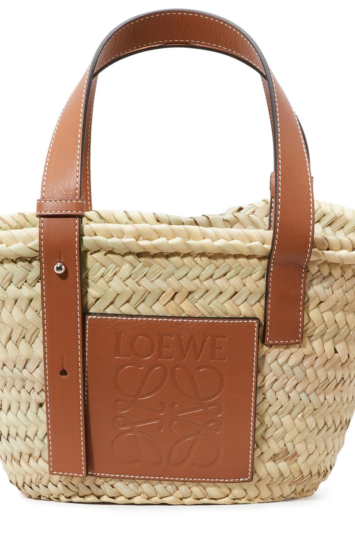 Loewe Leather Basket Small Bag in Natural_tan (Brown) | Lyst Canada