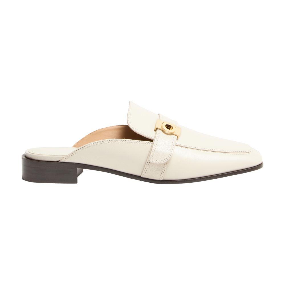 サンダル・ミュール Ferragamo Giulye Patent Leather Mule FERRAGAMO Nyta glossed-leather mules | THE OUTNET