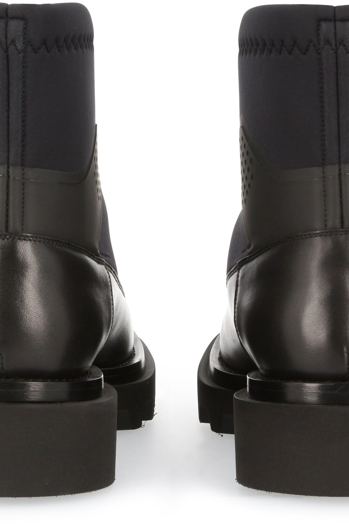 Givenchy Combat Zipped Boots in Black for Men Lyst