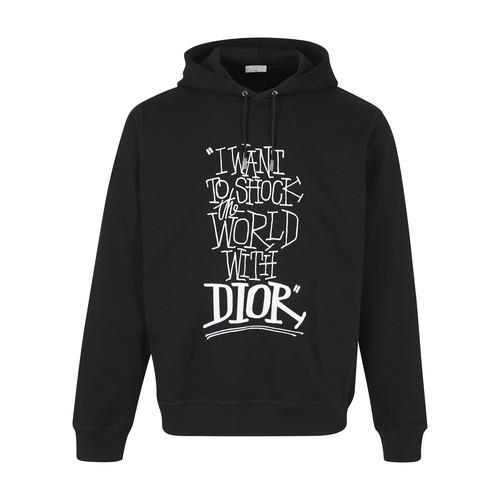 Dior Sweatshirt À Capuche Oversize And Shawn in Black for Men | Lyst