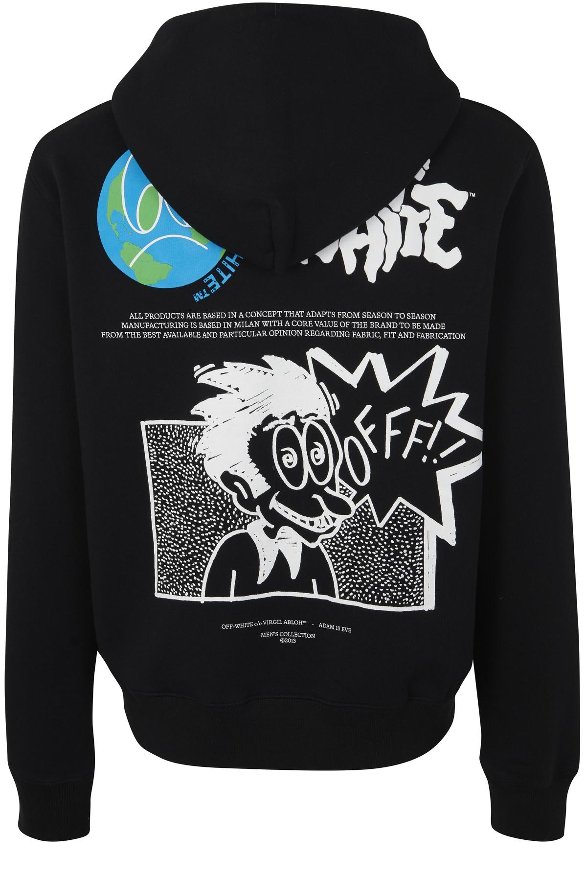 Off white cartoon hoodie new arrivals
