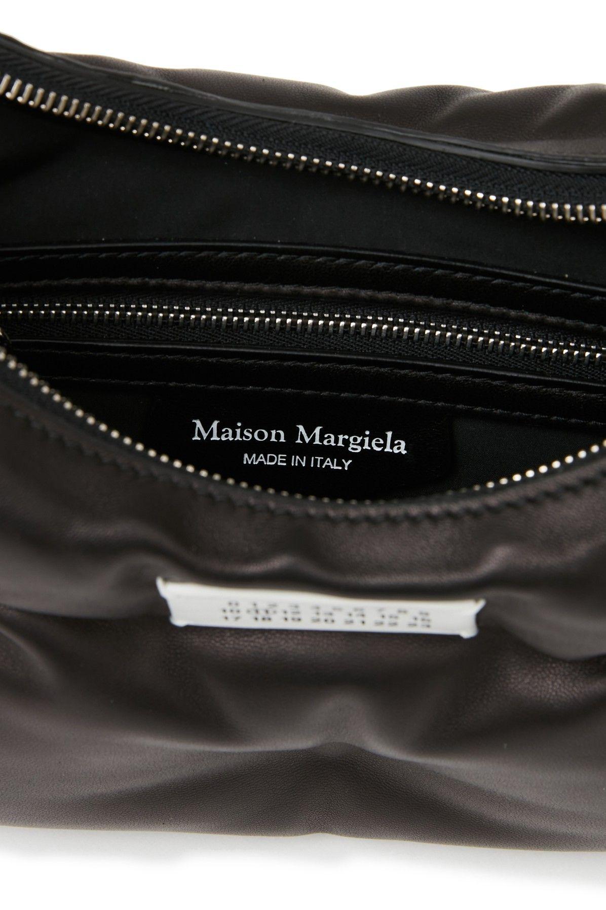 MAISON MARGIELA Glam Slam Flap Small Bag Black - Wrong Weather