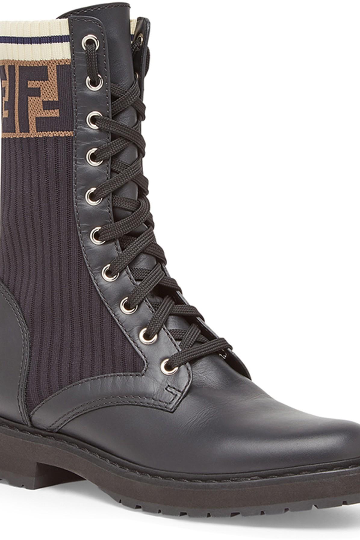 fendi combat boots