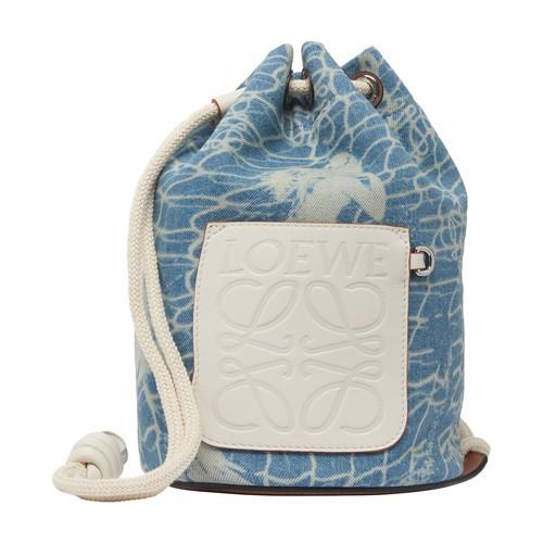 científico Peaje ira Loewe Paula's Ibiza - Small Sailor Bag in Blue | Lyst